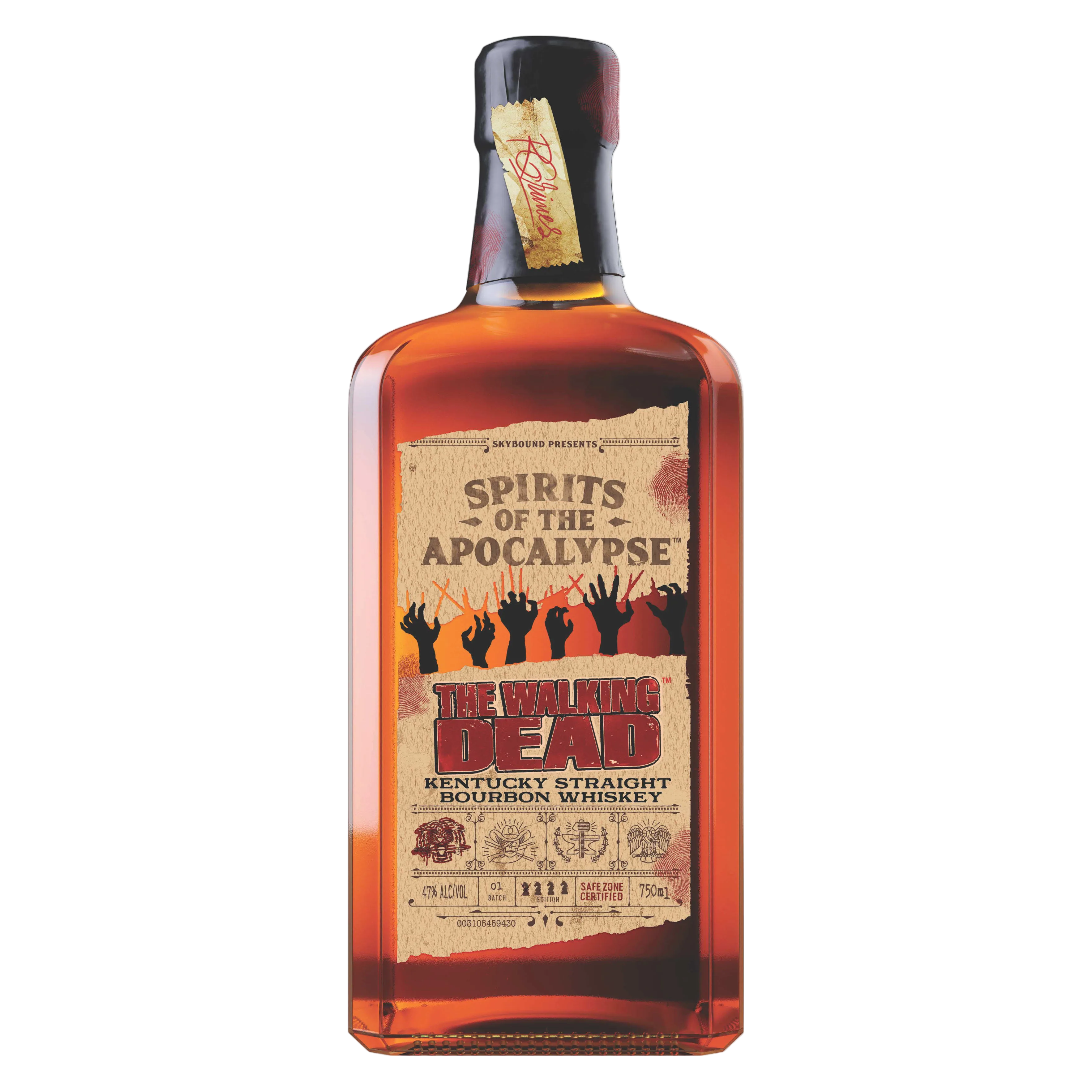 Spirits of the Apocalypse The Walking Dead Kentucky Straight Bourbon Whiskey