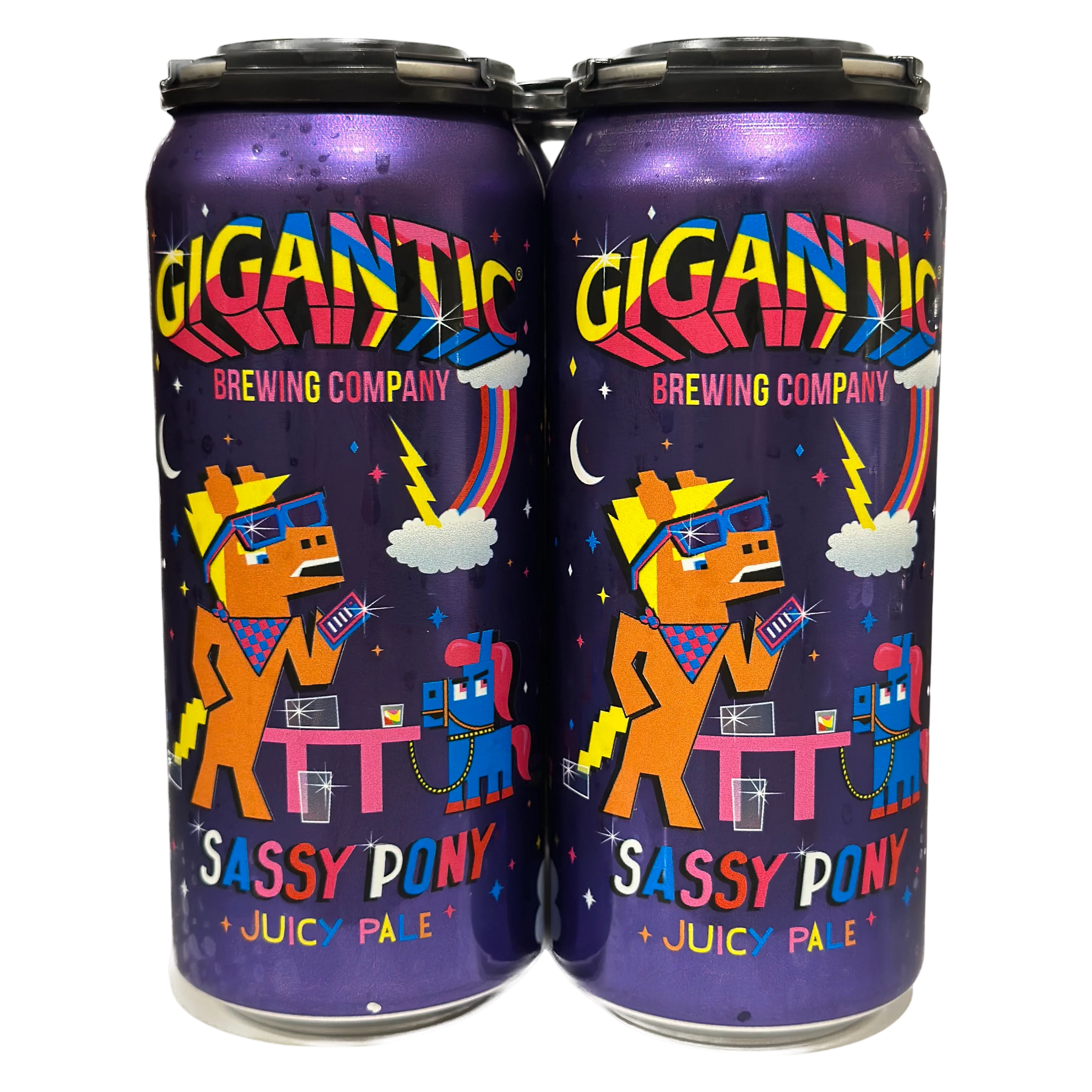 GIGANTIC SASSY PONY PALE 4PKC