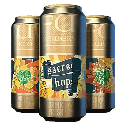 Refuge Brewery Tier 3 Seasonal - Sacred Hops IPA 4pk 16oz Can