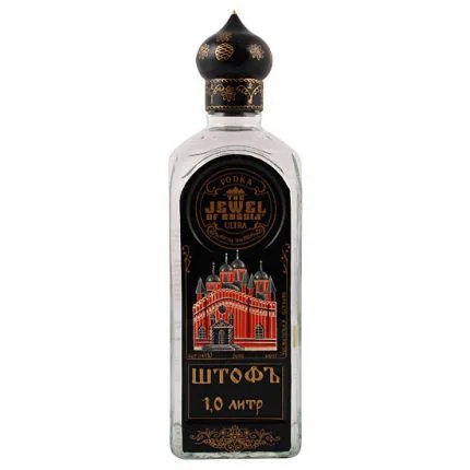 Jewel Of Russia Ultra Limited Edition Wheat And Rye Vodka 1L