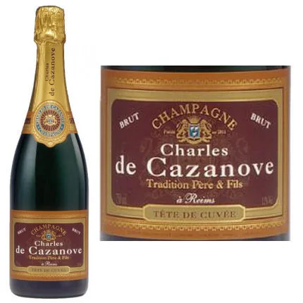 Charles De Cazanove Brut Champagne Nv 375Ml