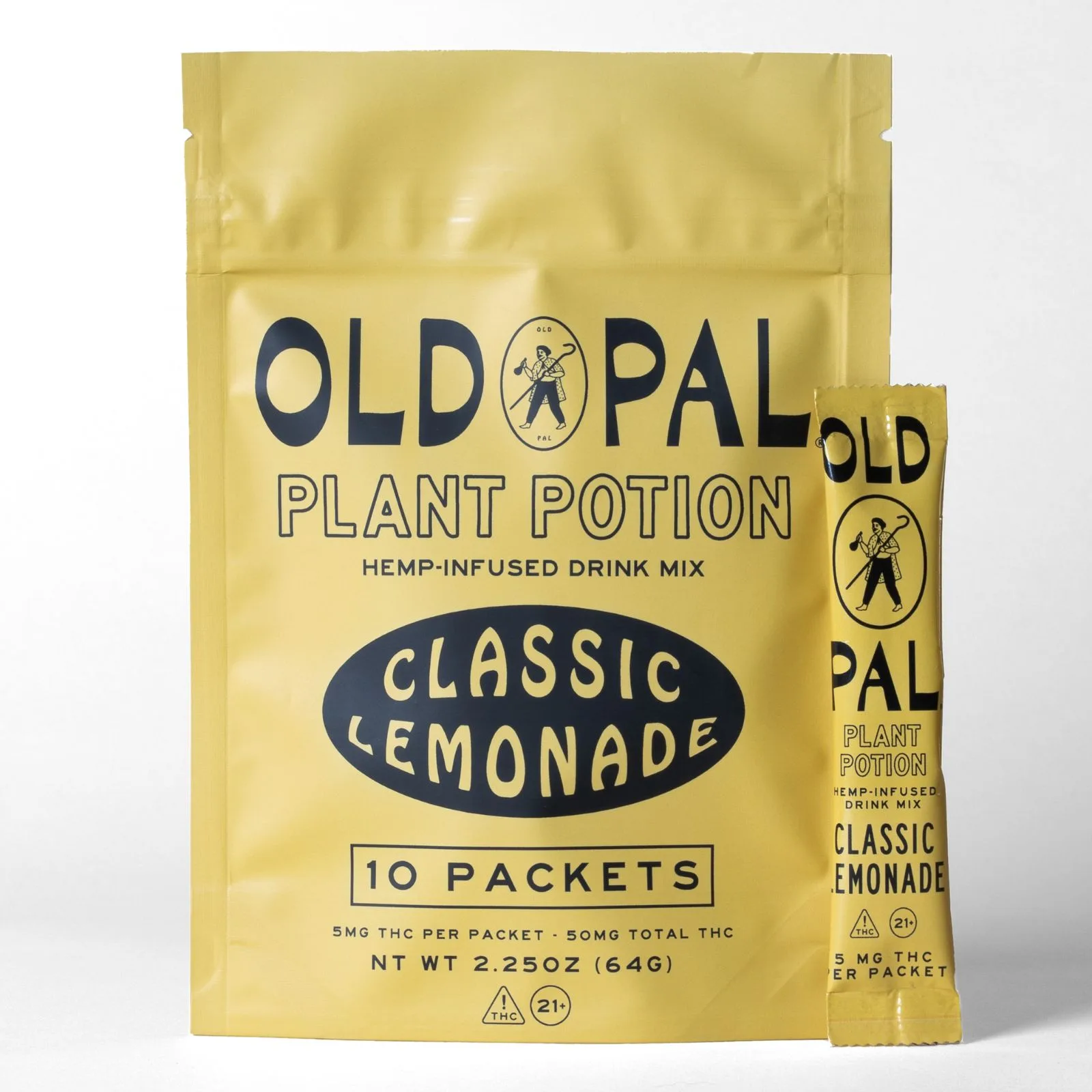 Old Pal Plant Potion 5mg THC Drink Mix Classic Lemonade 10ct