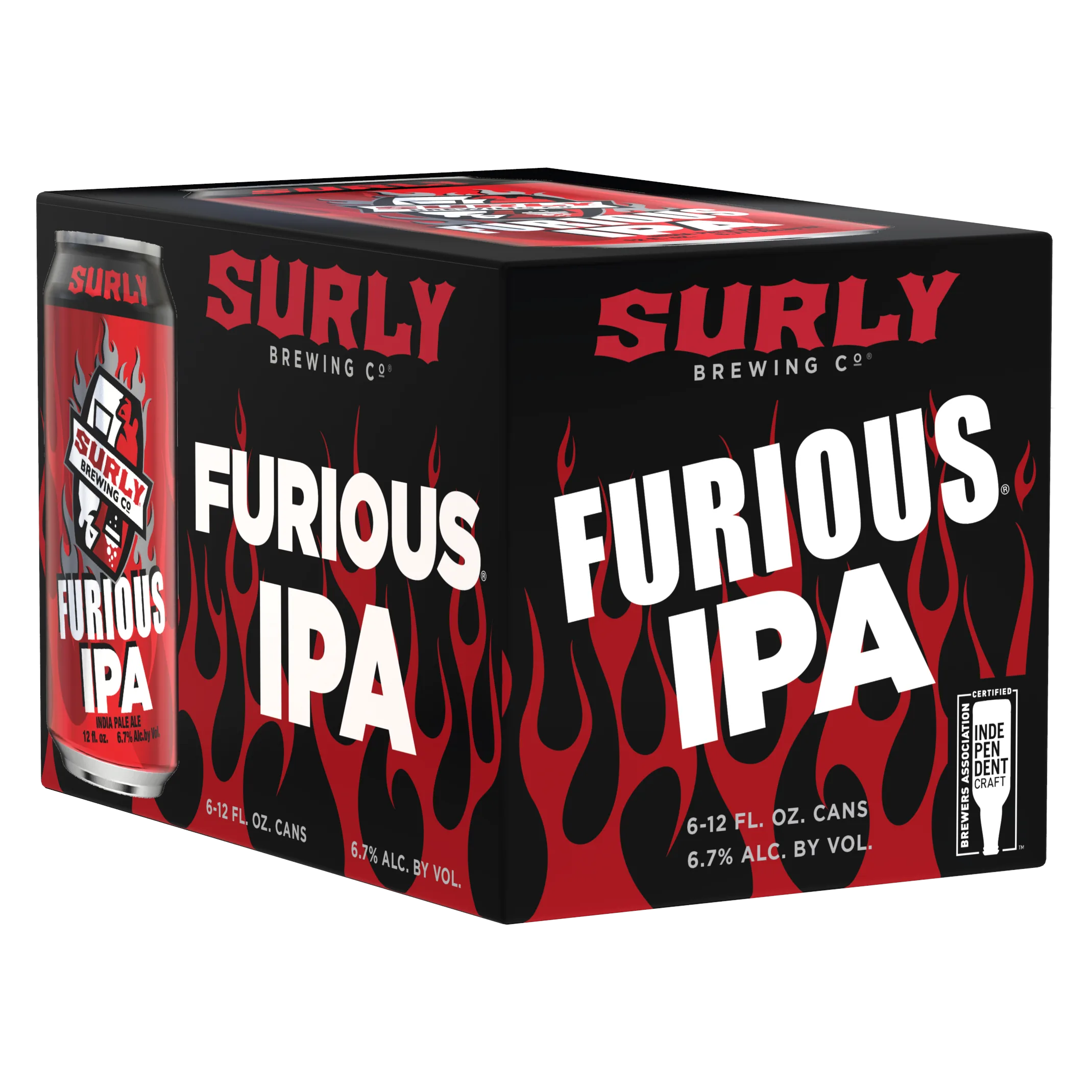 Surly Brewing Furious IPA 6pk Can 6.7% ABV