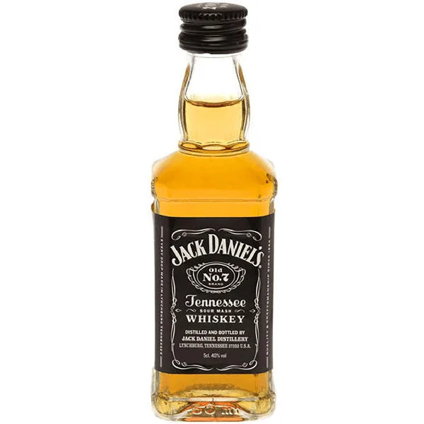 50Ml Mini Jack Daniels Old No 7 Tennessee Sour Mash Whiskey
