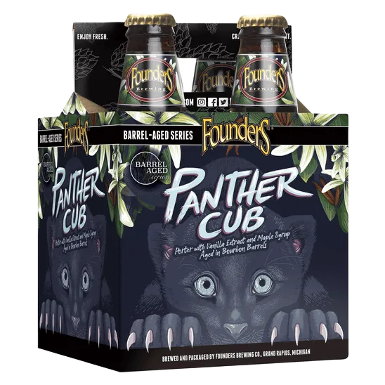 Founders Brewing Company Barrel-Aged Panther Cub Porter (4PKB