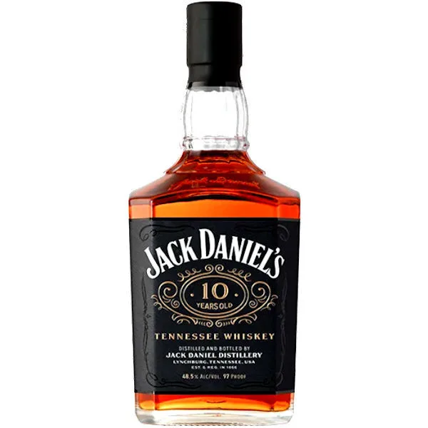 Jack Daniels 10 Years Old Tennessee Whiskey 750Ml