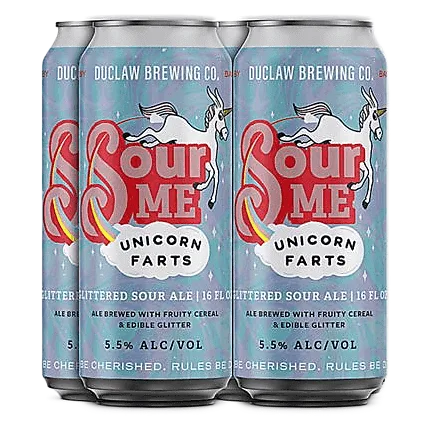 DuClaw Brewing Co. Sour Me Unicorn Farts (4PKC 16 OZ