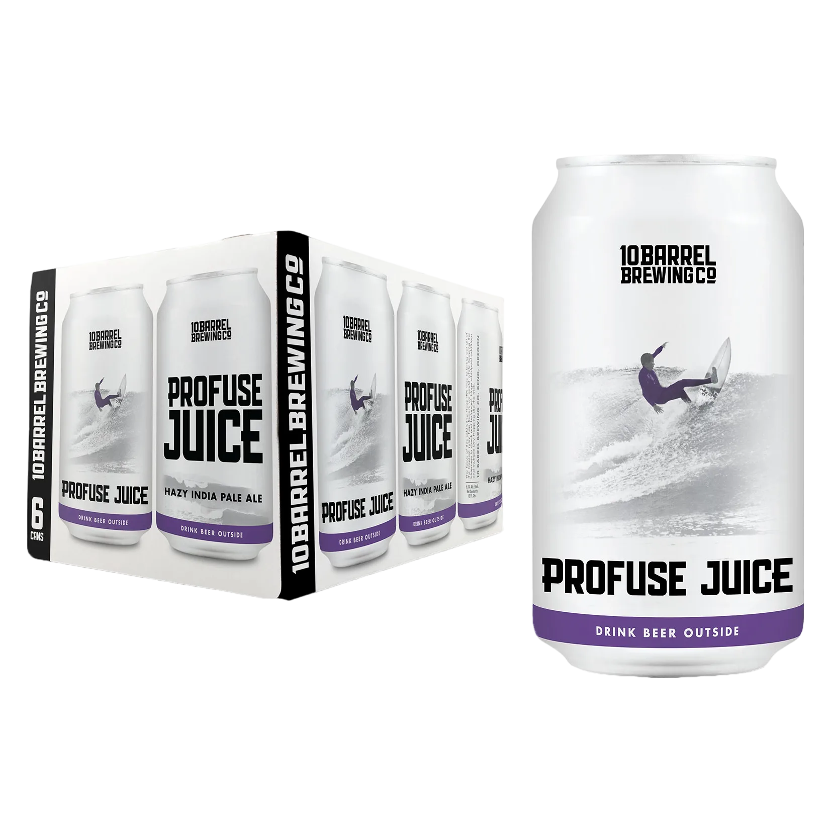 10 Barrel Profuse Juice Hazy IPA 6pk Can 6.5% ABV