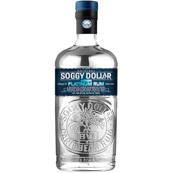 Soggy Dollar Platinum Rum 750Ml