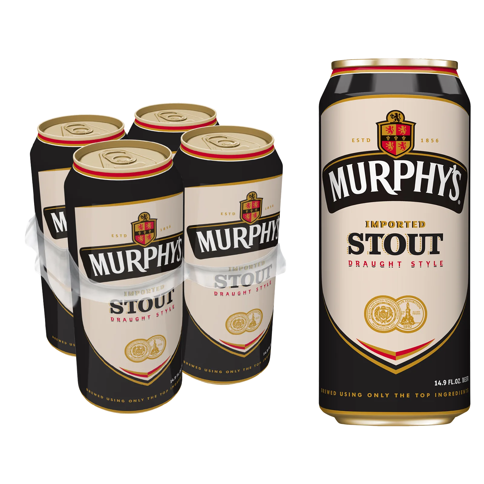 Murphy's Irish Stout 4pk 14.9oz Can 4.0% ABV