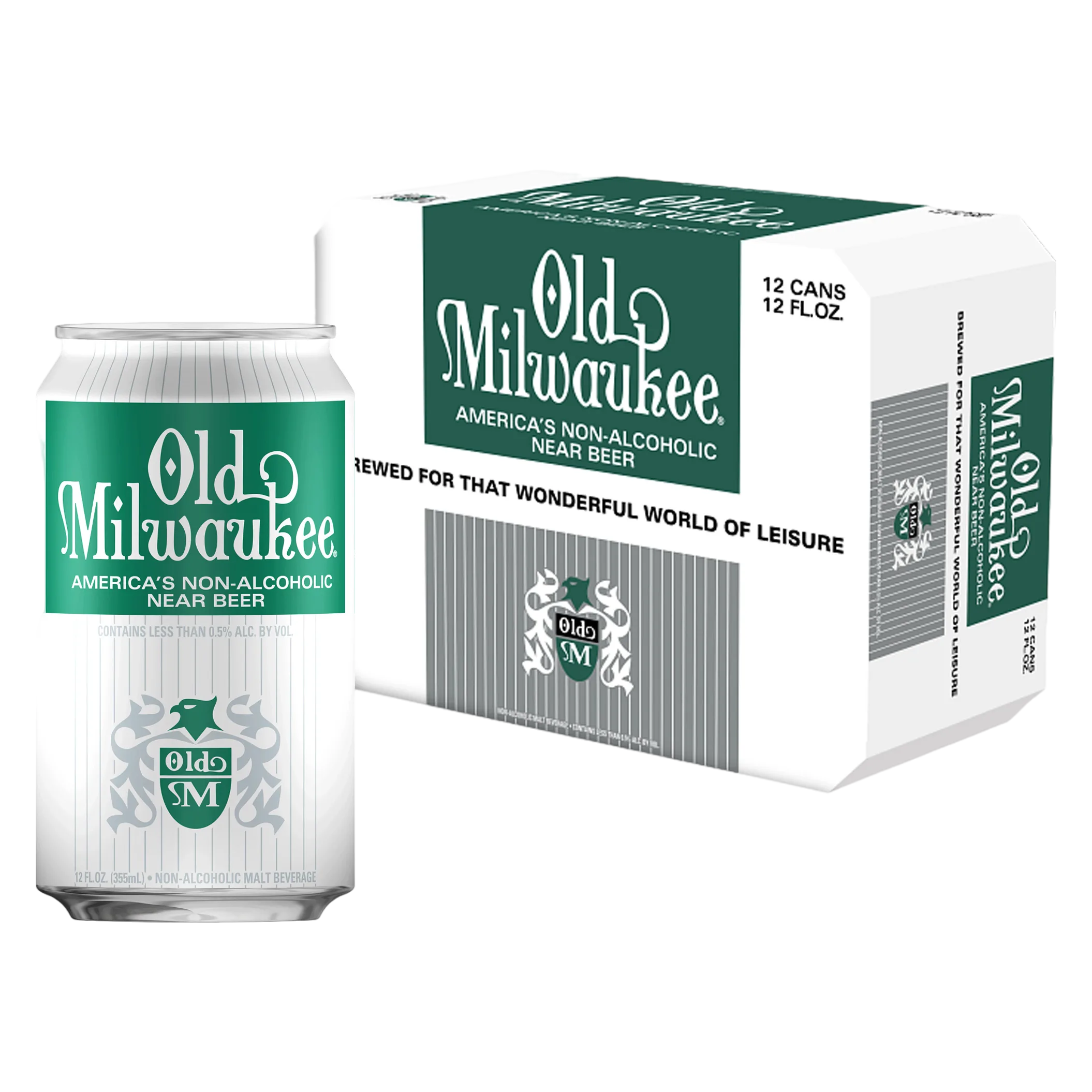 Old Milwaukee Non-Alcoholic 12pk 12oz Can