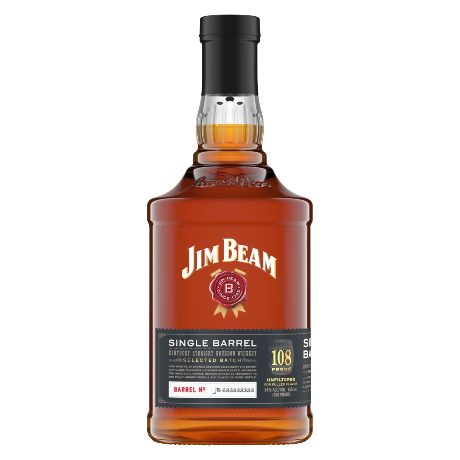 Jim Beam Single Barrel Select Bourbon (108 Proof