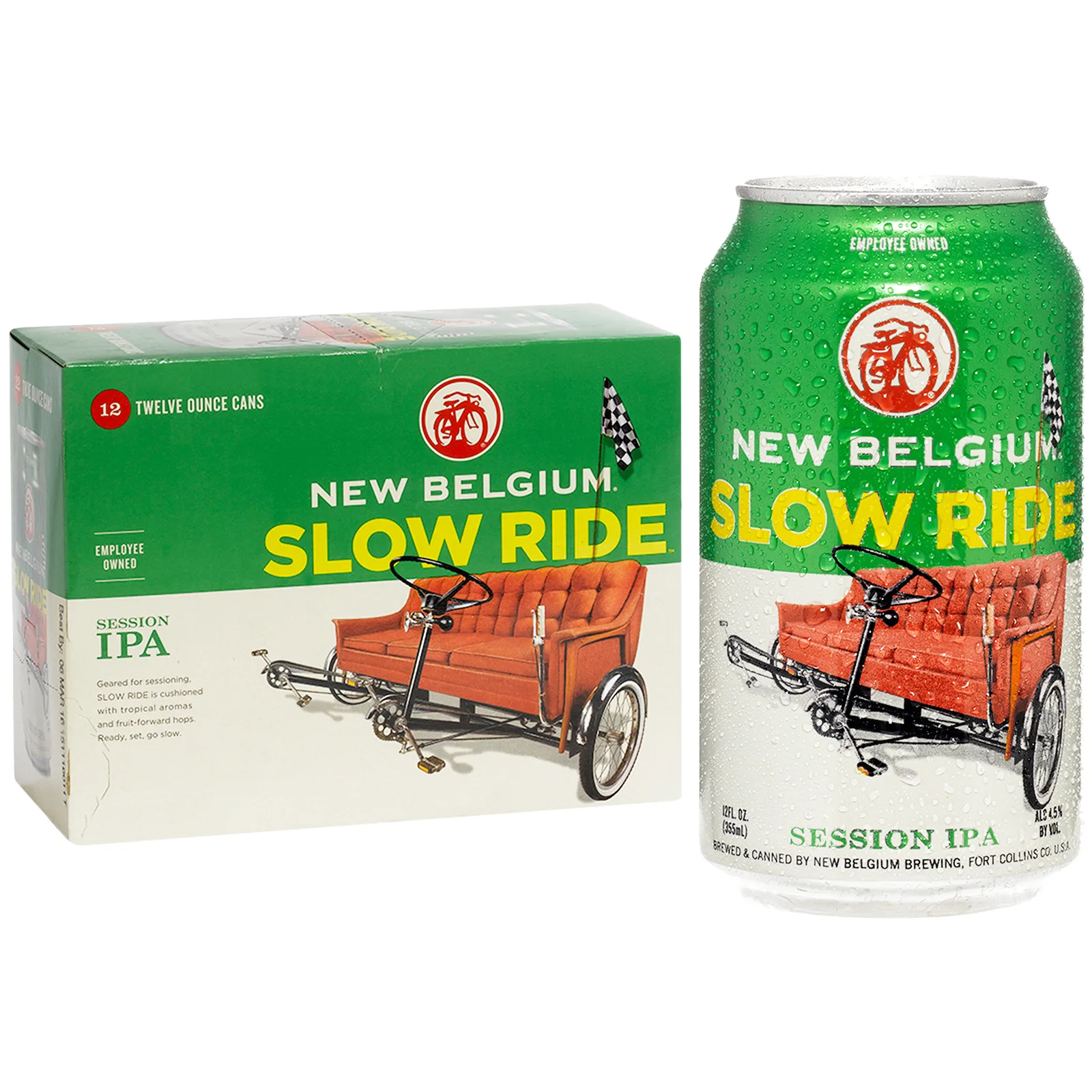 New Belgium Slow Ride 12 cans