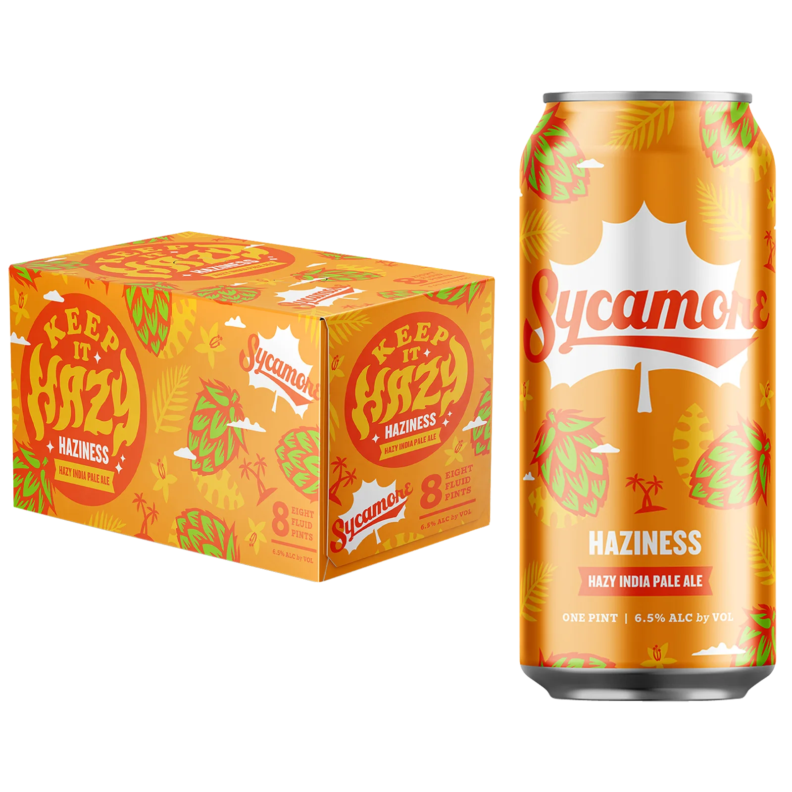 Sycamore Haziness IPA 8pk 16oz Can 6.5% ABV