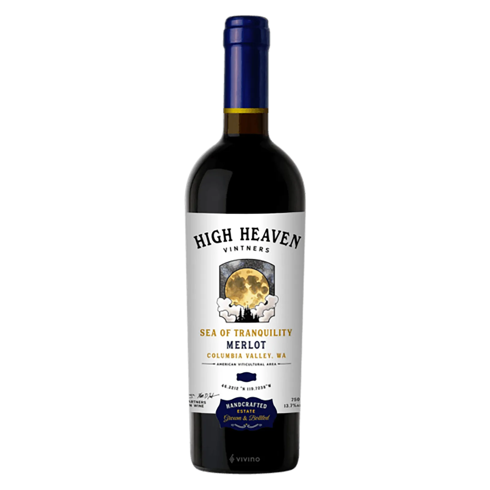 High Heaven Vintners Sea Of Tranquility Merlot 13.7% ABV