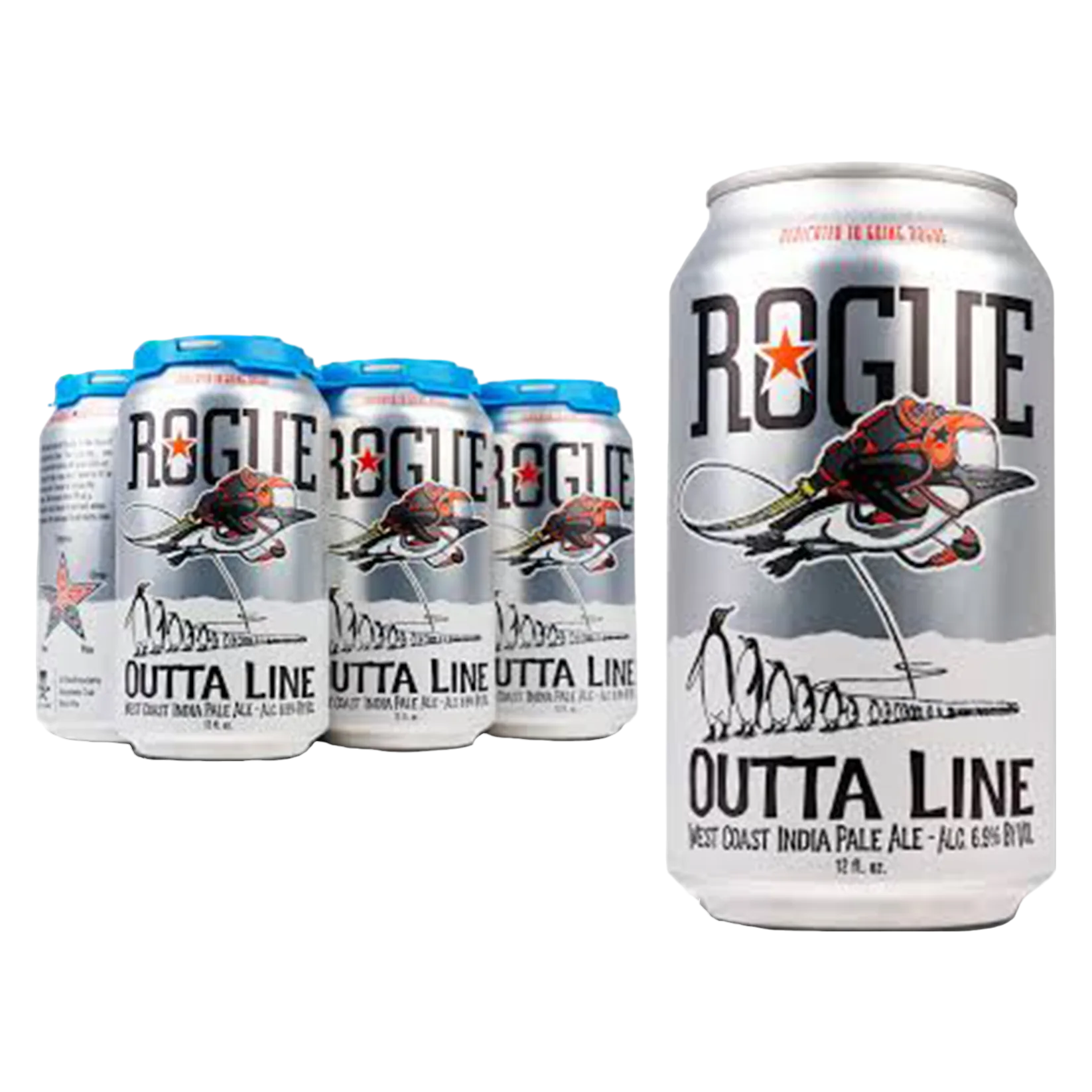 Rogue Outta Line 6pk Can 6.9% ABV