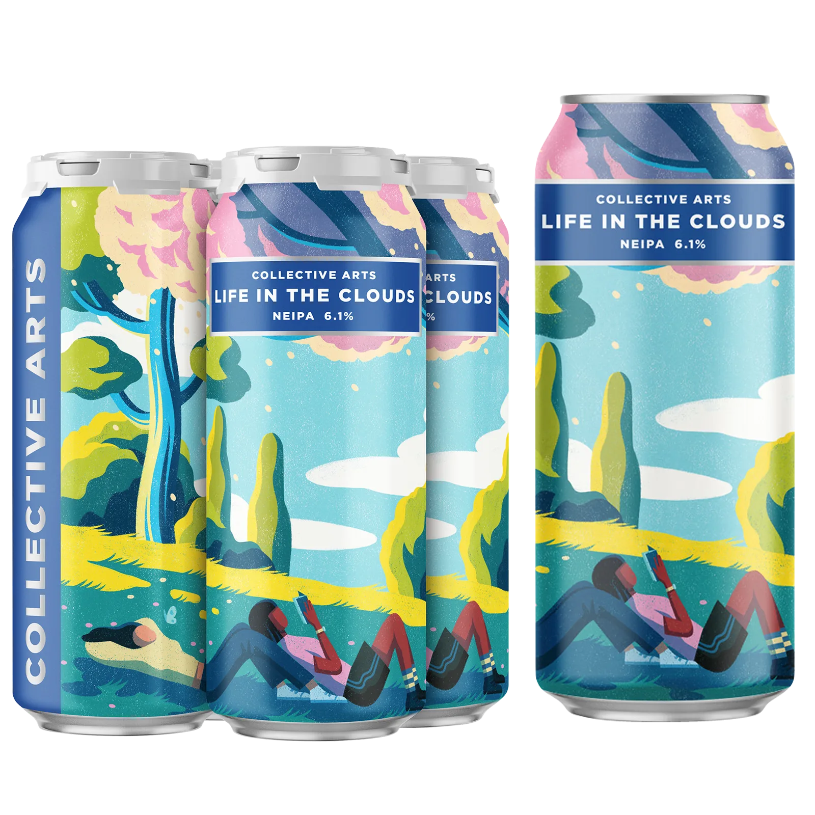 Collective Arts Brewing Life in the Clouds New England IPA 4pk 16oz Can 6.1% ABV