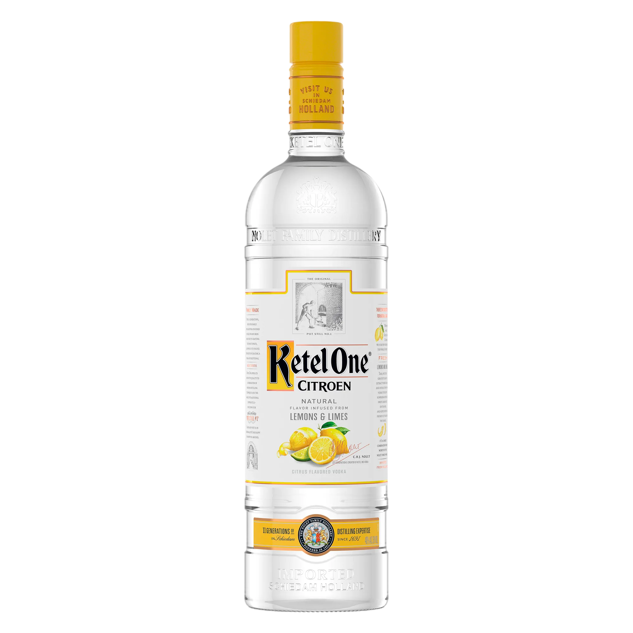Ketel One Citroen Flavored Vodka, 1 L (80 Proof)