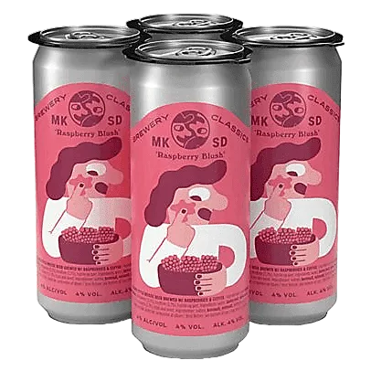 Mikkeller San Diego Raspberry Blush 4pk 16oz Can