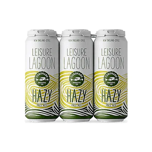 Coronado Brewing Leisure Lagoon Hazy Pale Ale 6pk 16oz Can