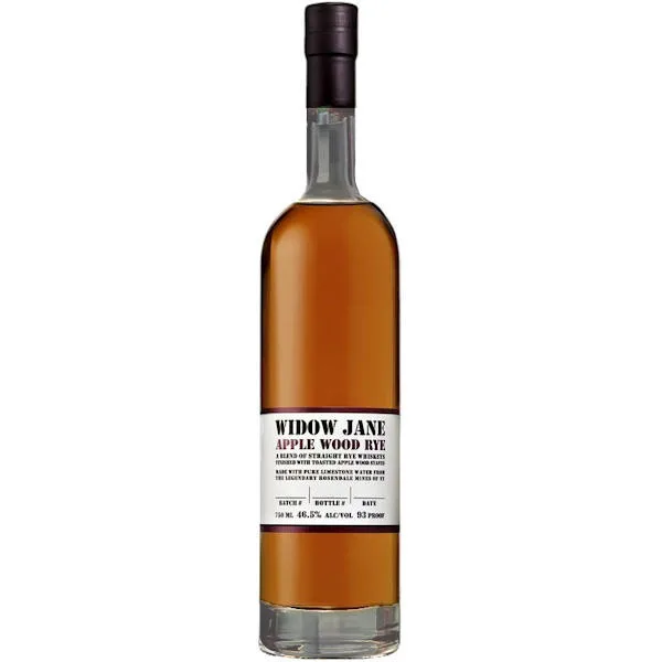 A Widow Jane Applewood Rye Whiskey 750Ml