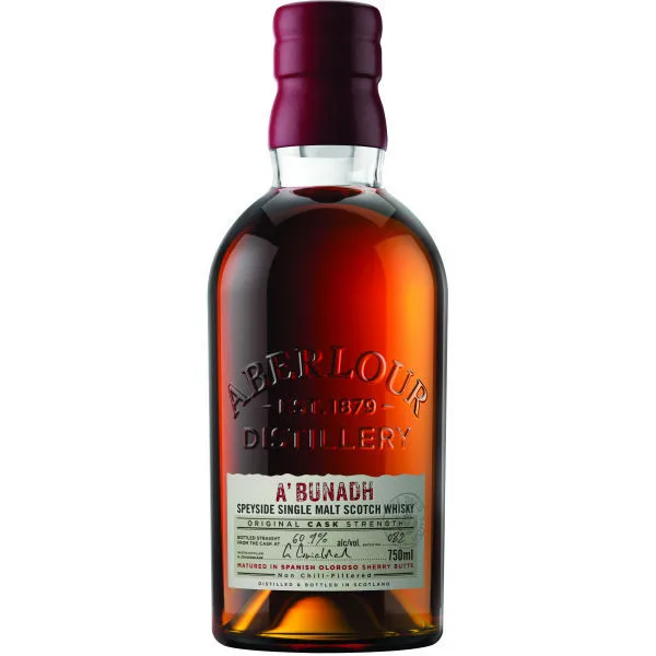 Aberlour Abunadh Cask Strength Speyside Single Malt Scotch 750Ml