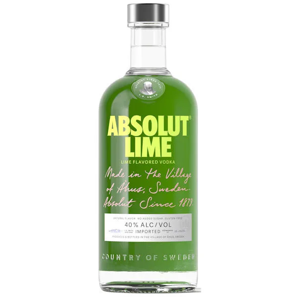 Absolut Lime Vodka 750Ml