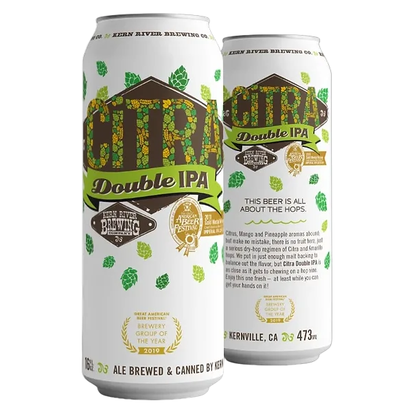 Kern River Brewing Co. Citra Double IPA 4pk 16oz Can