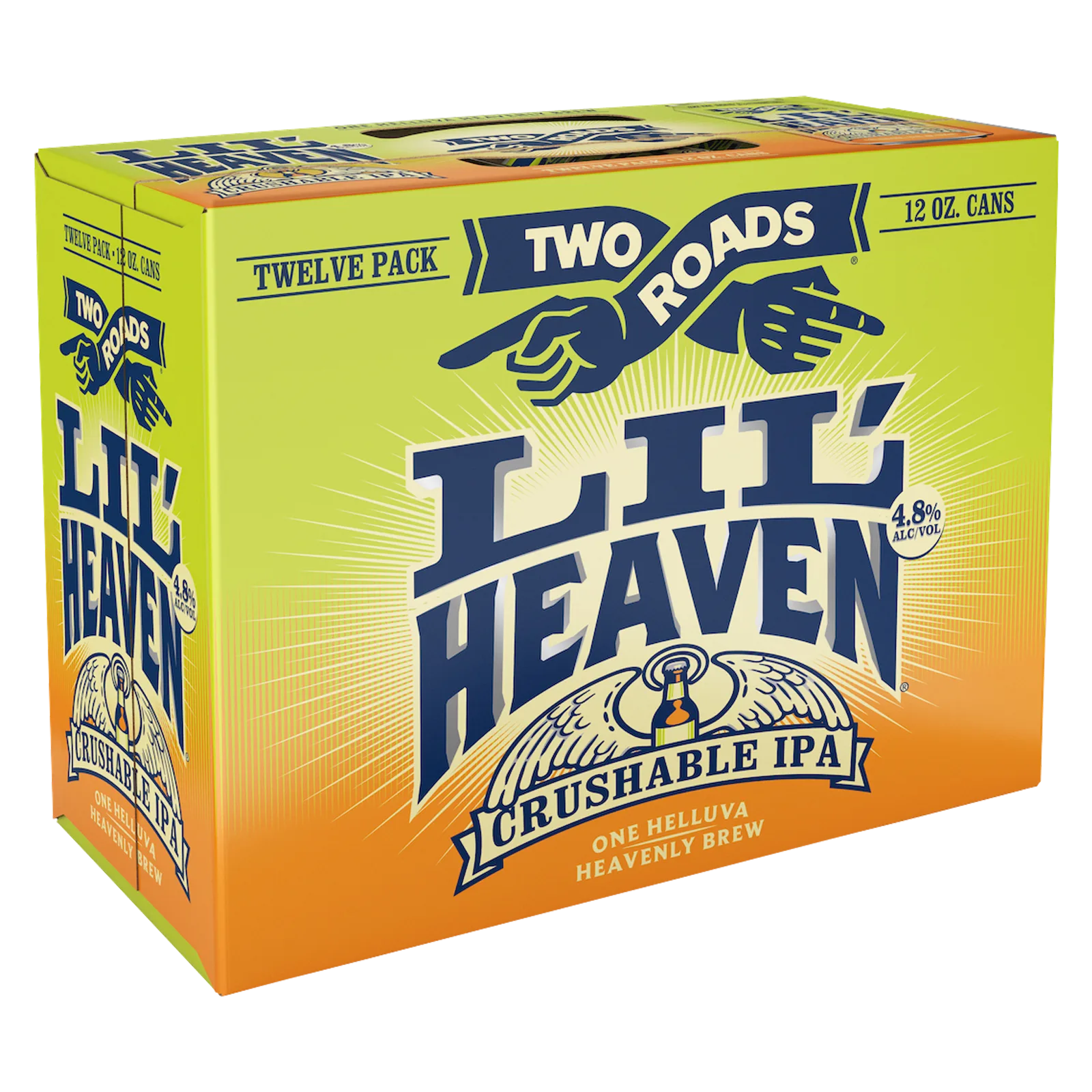 Two Roads Brewing Co. Lil' Heaven Crushable IPA 12pk Can 4.8% ABV