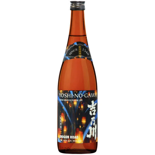 Yoshinogawa Shogun Road Gensen Karakuchi Sake 720Ml