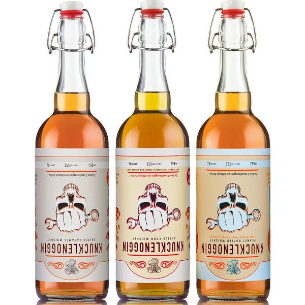 Knucklenoggin Whiskey 3 Bottle Assorted Flavors 750Ml