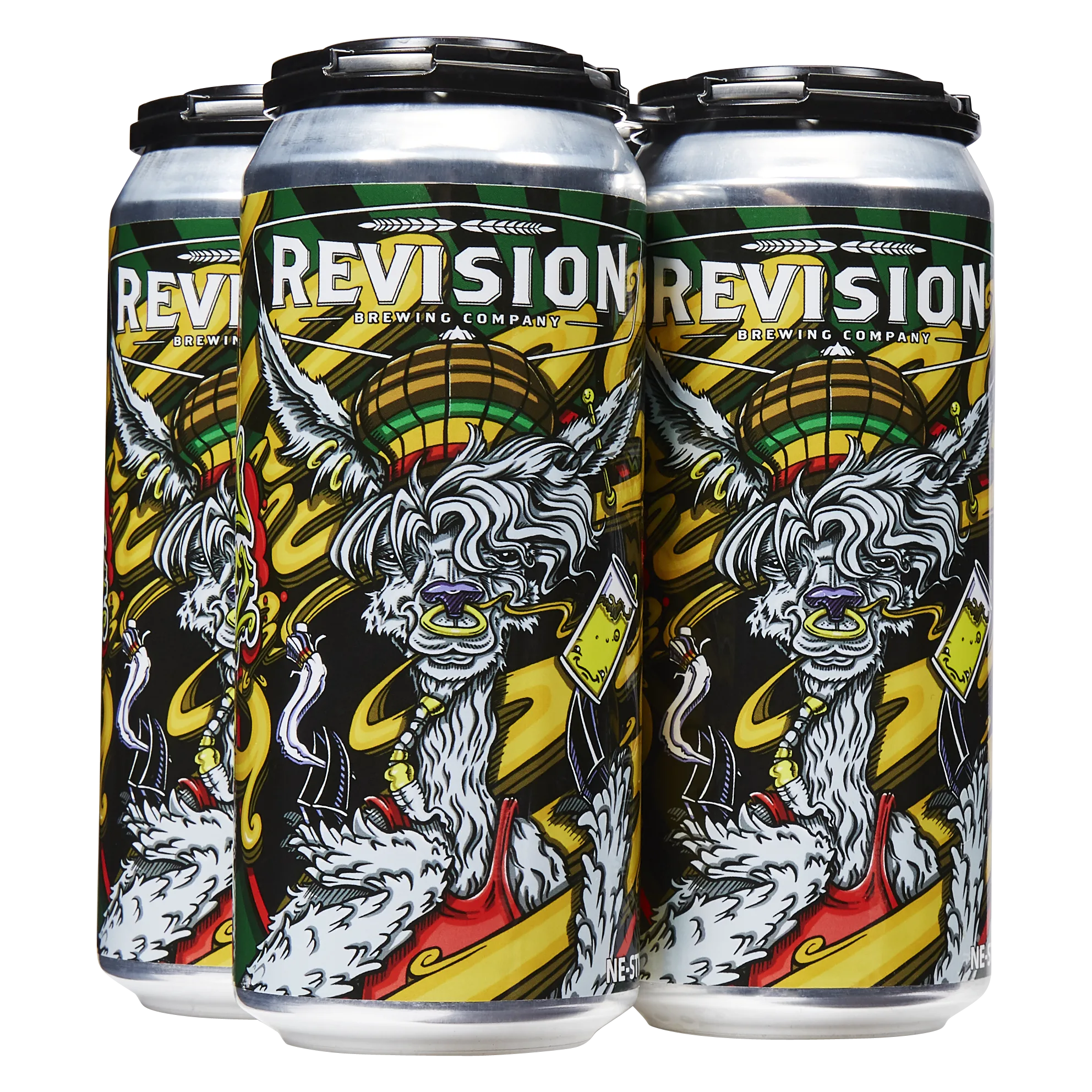 Revision Brewing Hazy Life Hazy Double IPA 4pk 16oz Can