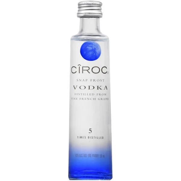 50Ml Mini Ciroc French Snap Frost Grape Vodka