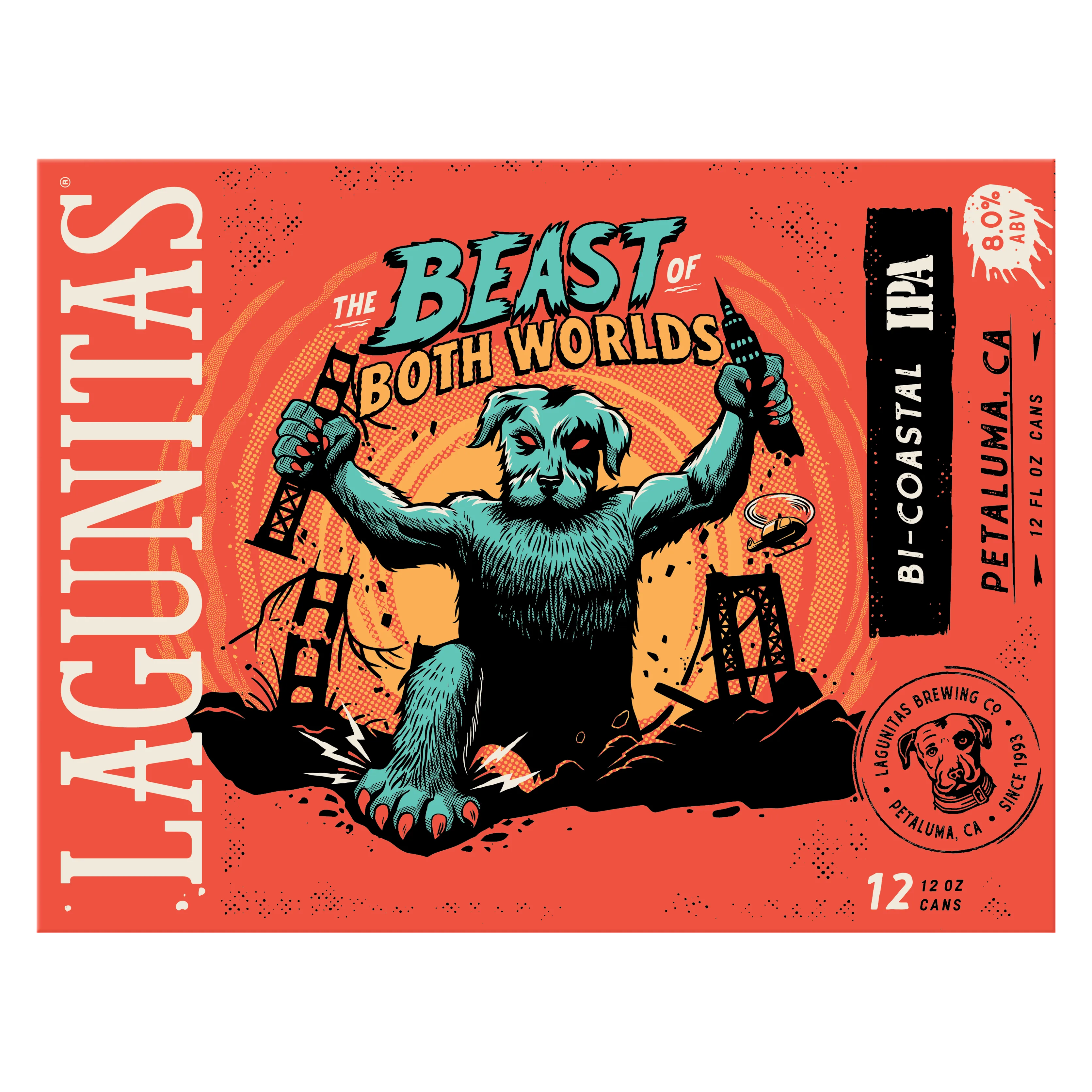 LAGUNITAS BEAST BTH WRLD 12PKC