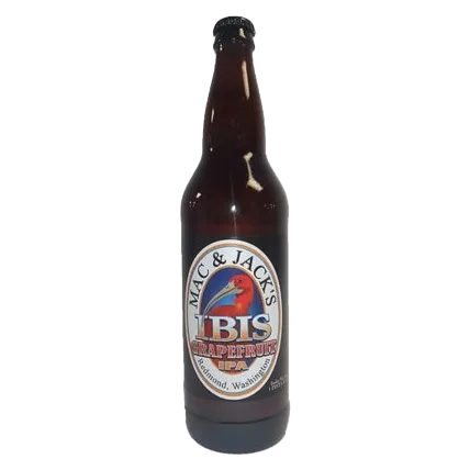 Mac & Jack's Grapefruit Ibis IPA (22 OZ BTL