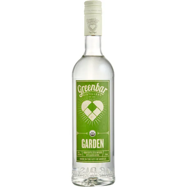 Greenbar Garden Organic Vodka 750Ml