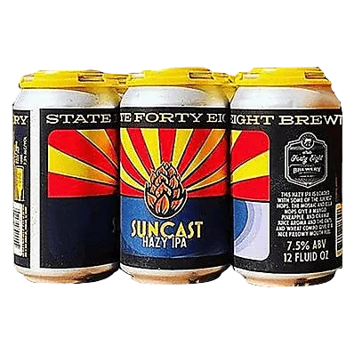 State Forty Eight Brewery Suncast Hazy IPA 6pk Can