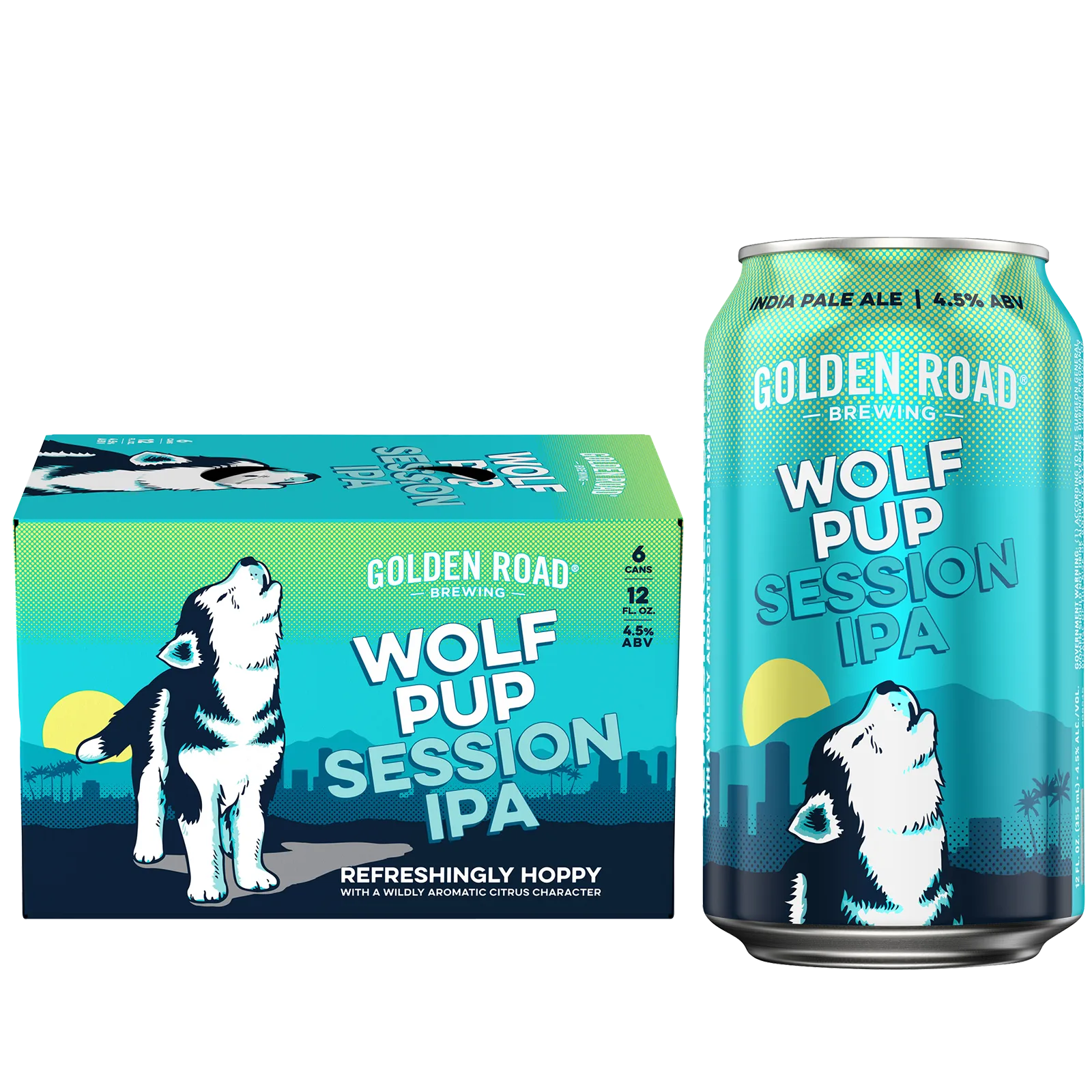 Golden Road Wolf Pup 6pk Can 4.5% ABV