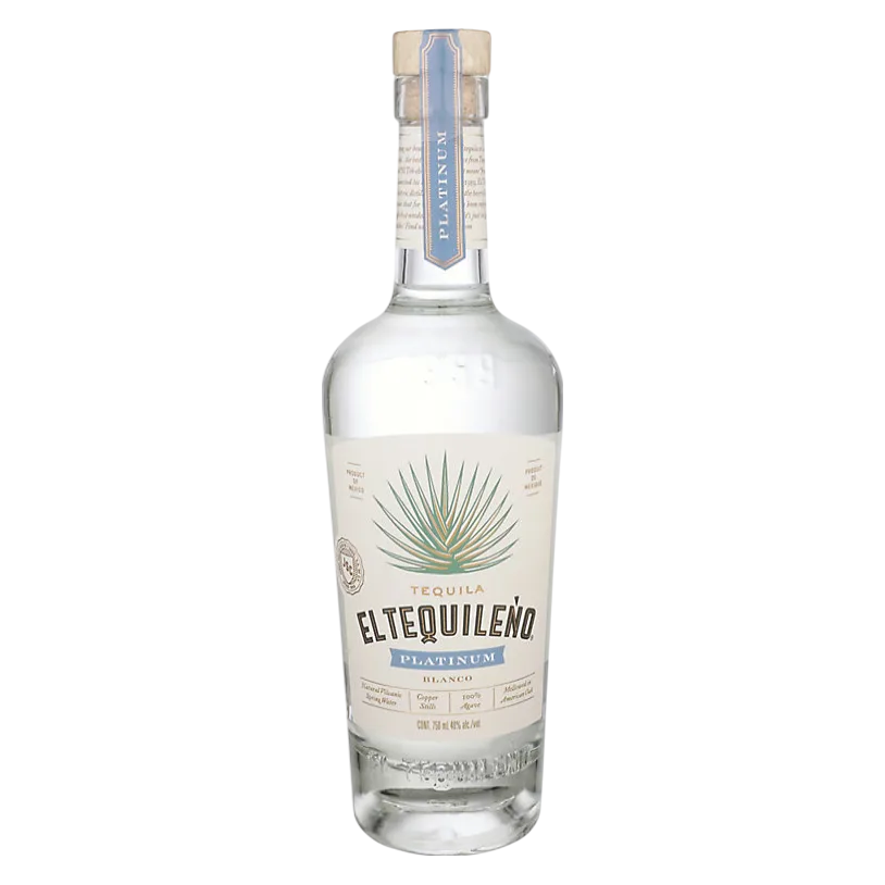 El Tequileno Tequila Platinum Blanco 40% ABV