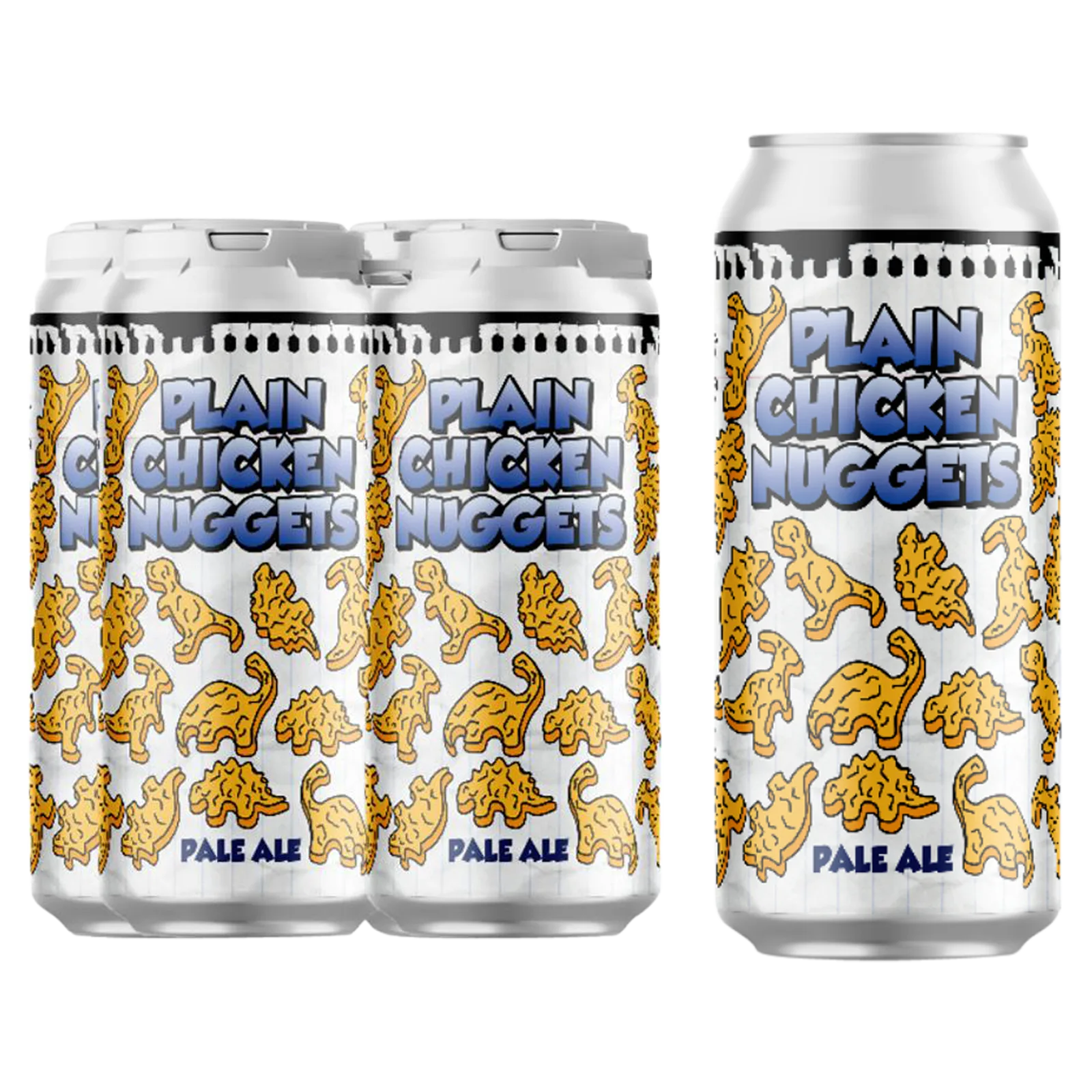 Stickman Brews Plain Chicken Nuggets Pale Ale 4pk 16oz Can 5.5% ABV