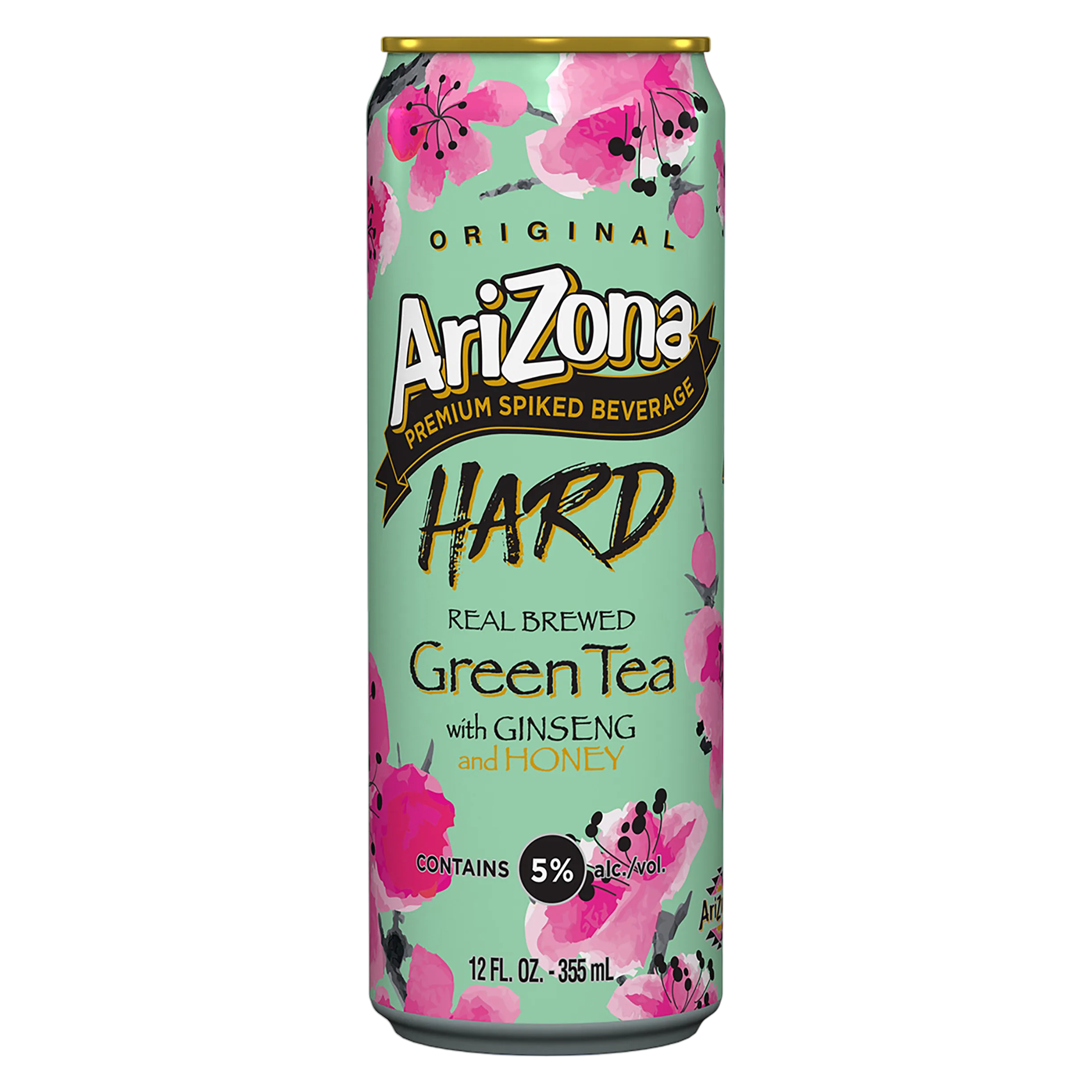 Arizona Hard Green Tea Single 12oz Can 5% ABV