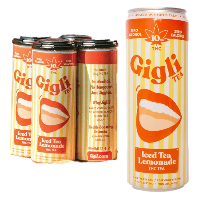 Gigli 10mg THC Iced Tea Lemonade 4pk Can- XL