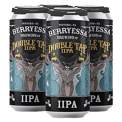 Berryessa Brewing Double Tap Double IPA 4pk 16oz Can 8.5% ABV