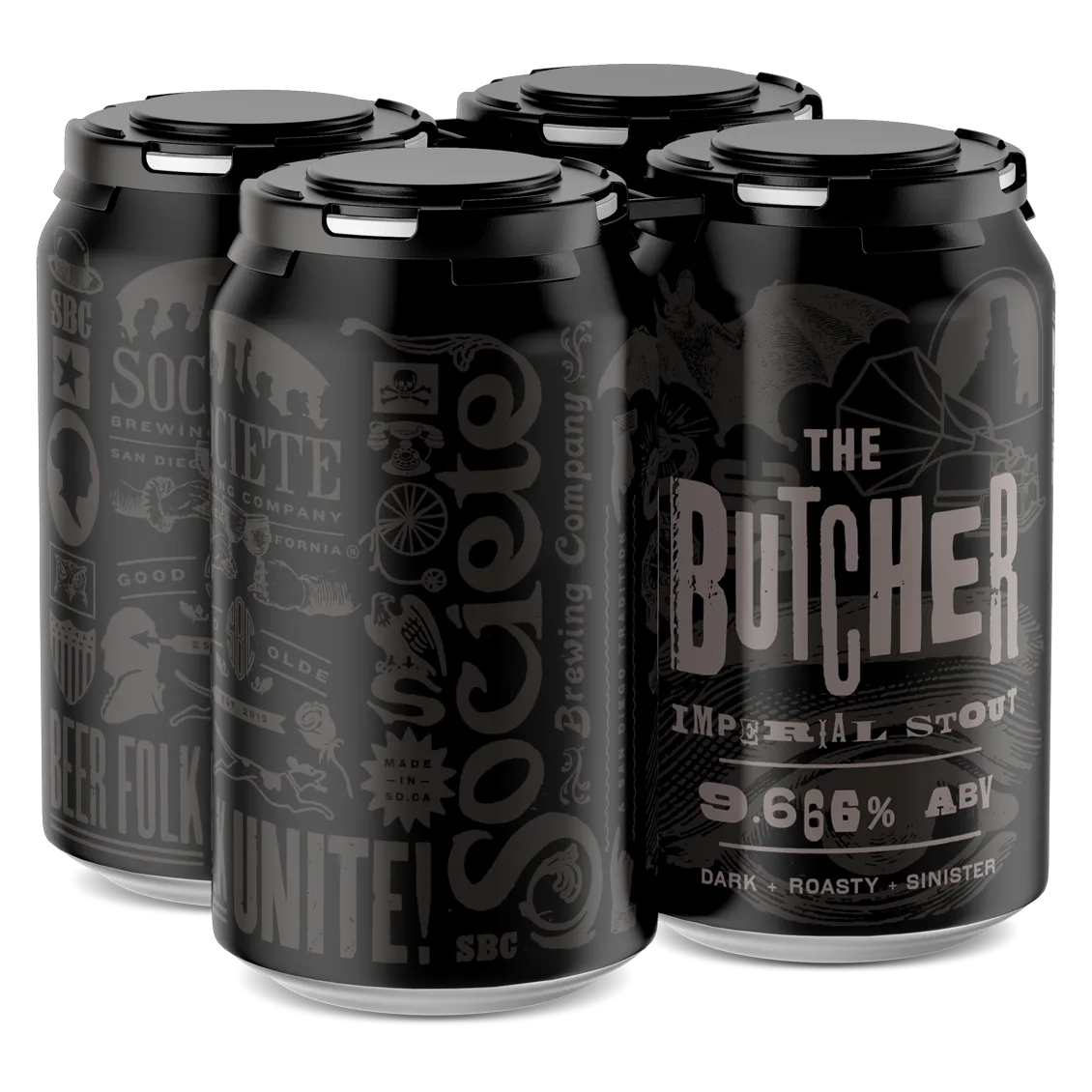 Societe The Butcher 4pk Can