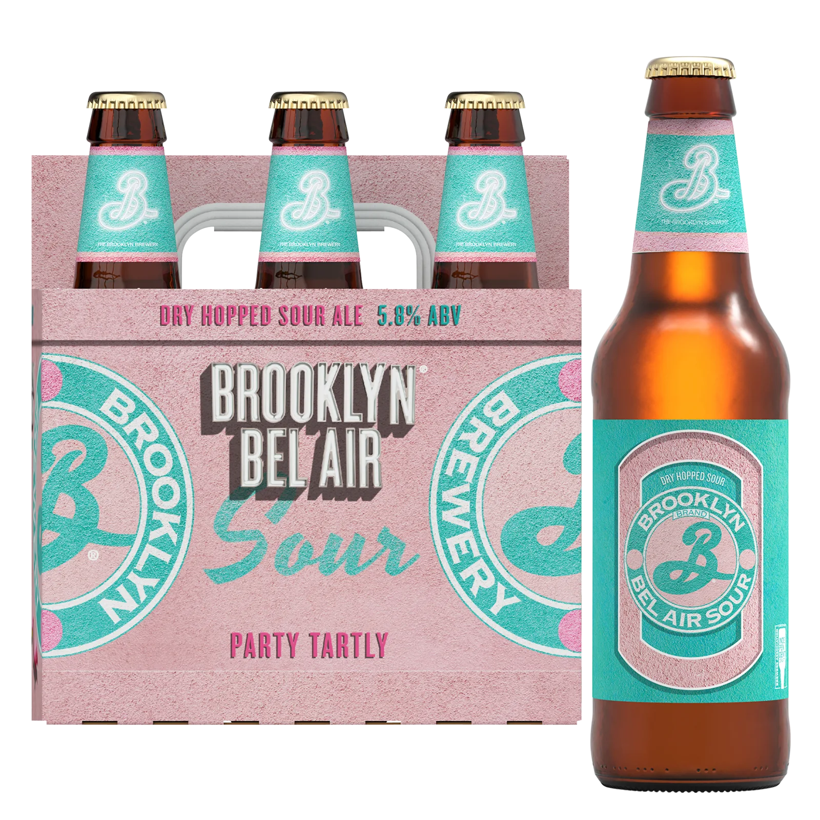 Brooklyn Brewery Bel Air Sour 6pk Btl 5.8% ABV