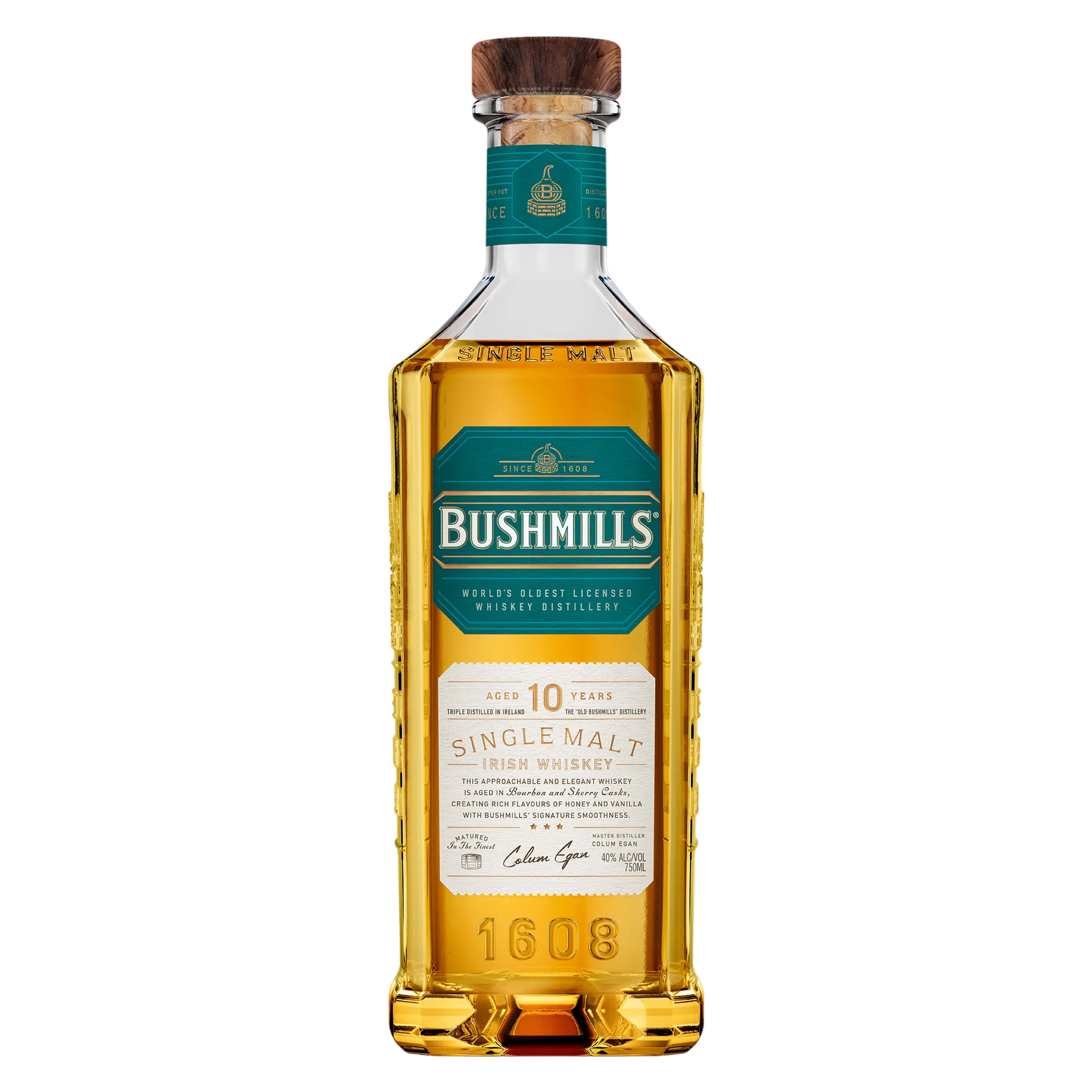 Bushmills 10 Year Irish Whiskey (80 Proof