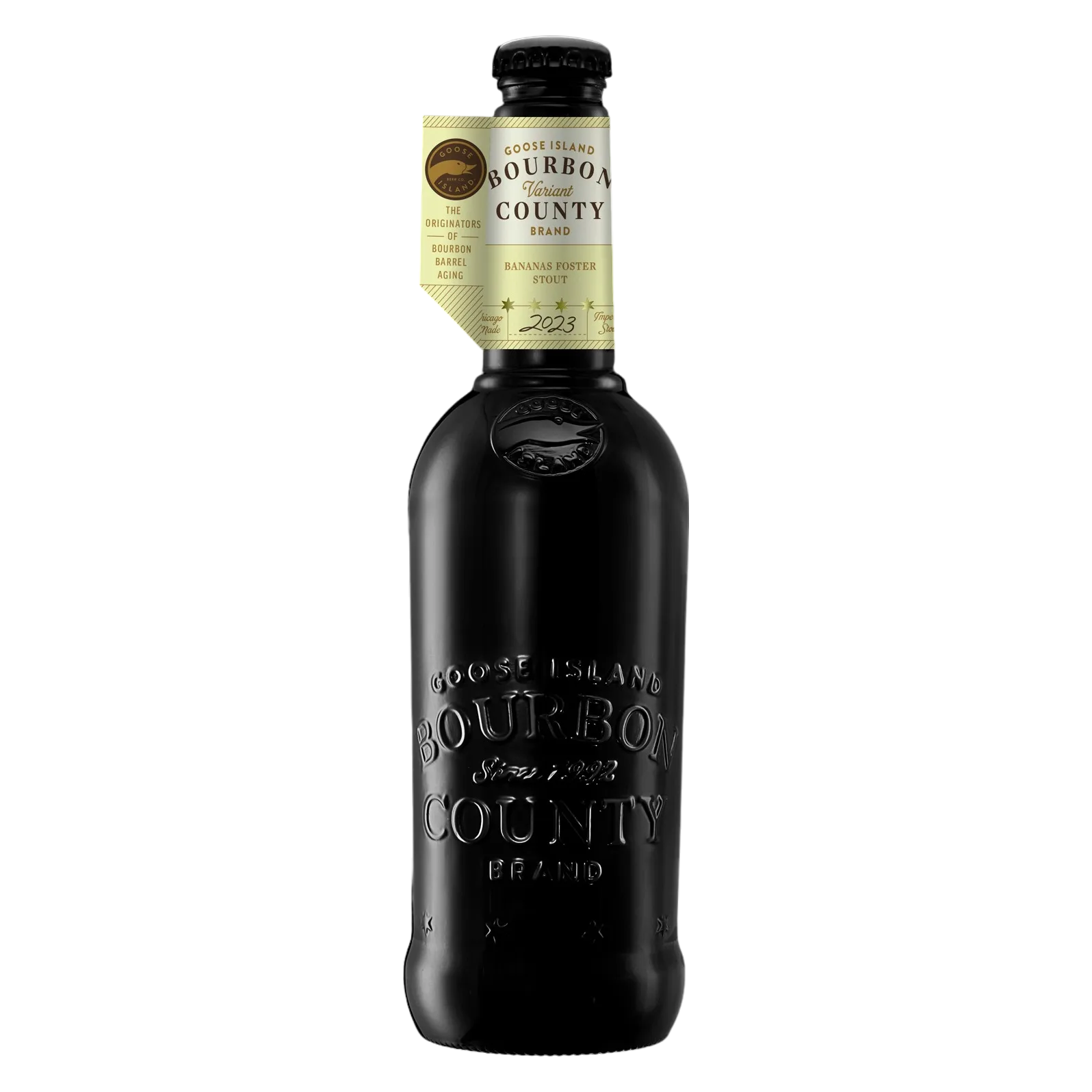 Goose Island Bourbon County Bananas Foster Stout 2023 16.9oz Btl 17% ABV