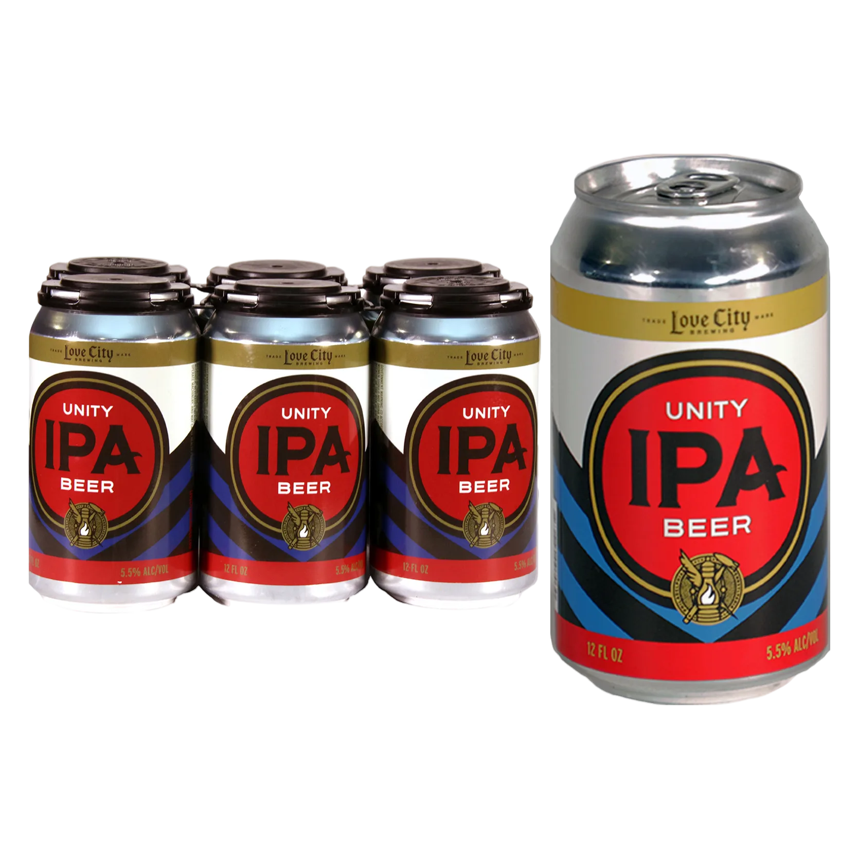 Love City Unity IPA 6pk Can 5.5% ABV