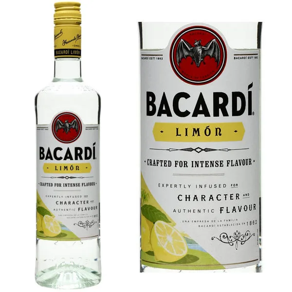 Bacardi Limon Rum 750Ml