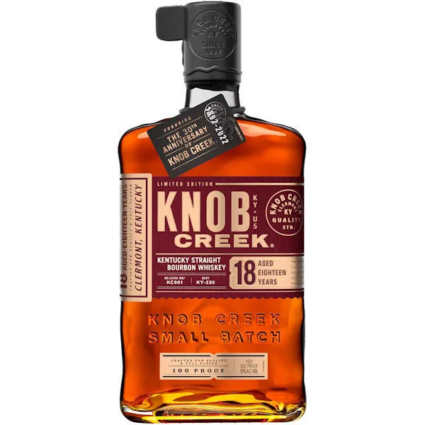Knob Creek 18 Year Old Kentucky Straight Bourbon Whiskey 750Ml